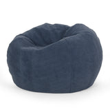 Modern 3 Foot Shearling Bean Bag - NH715513